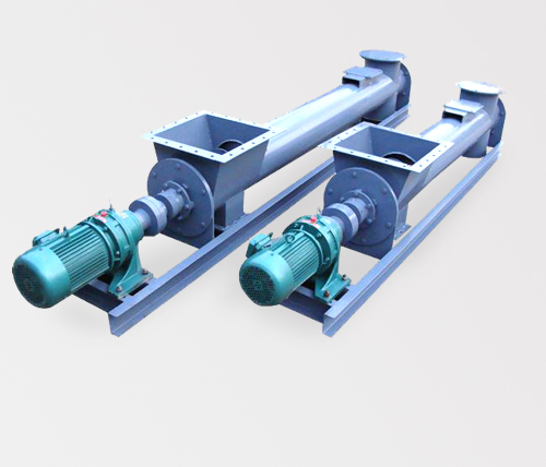 可水平、傾斜輸送粉末，可以按照用戶(hù)要求設(shè)計(jì)不同管徑、長(zhǎng)度